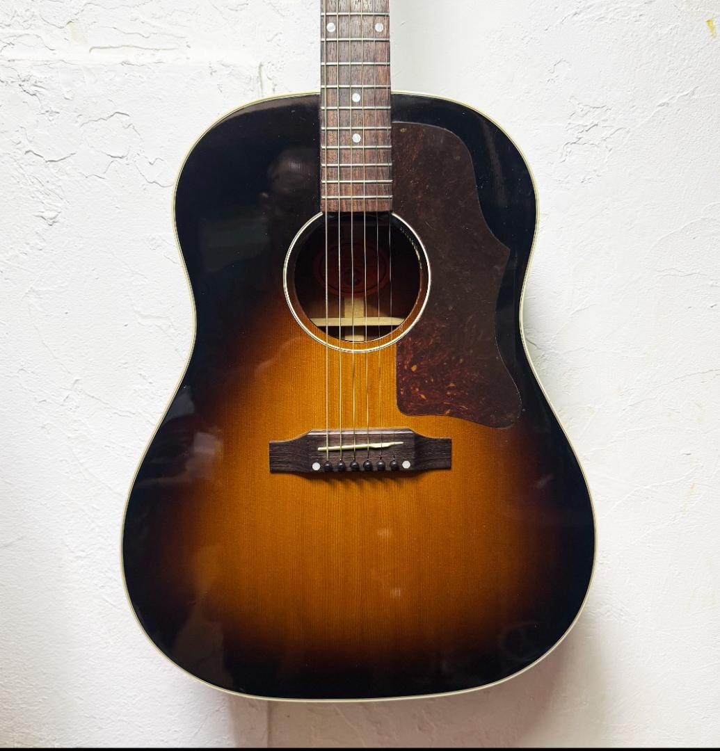 極上２００１年製Gibson J-45 Fishmanピックアップ付ライブ即戦力