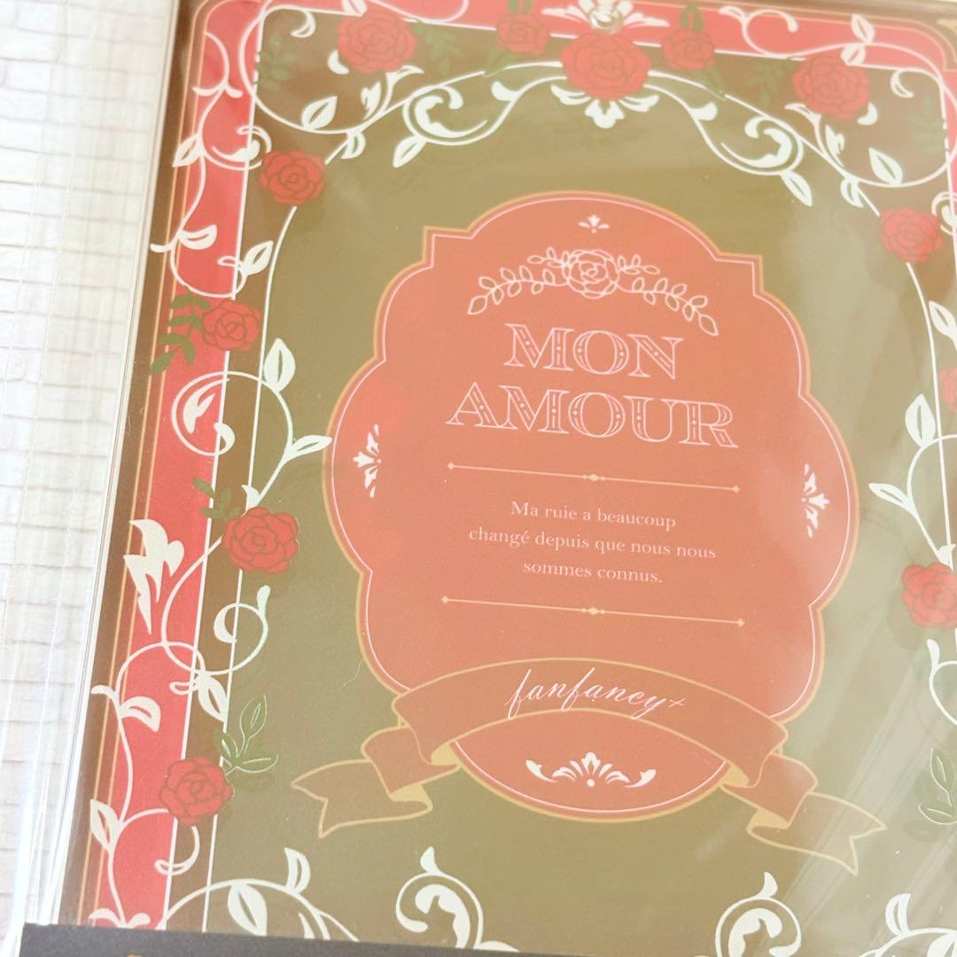 FUKUYA フクヤ　アールヌーヴォーローズ　アクリルフレーム　レッド　AGF