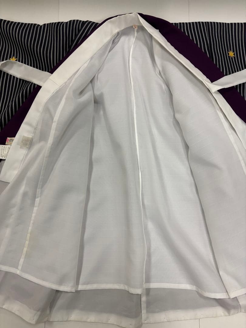 七五三　男の子袴セット　JAPAN STYLE　ストライプ　星　ドクロ