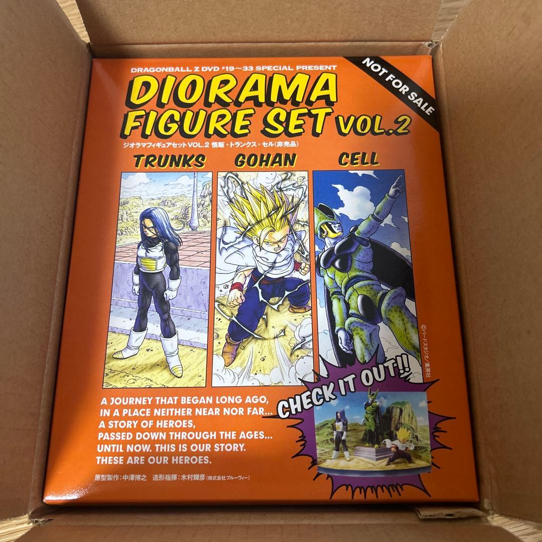 ドラゴンボールＺ　ＤＶＤジオラマフィギュア