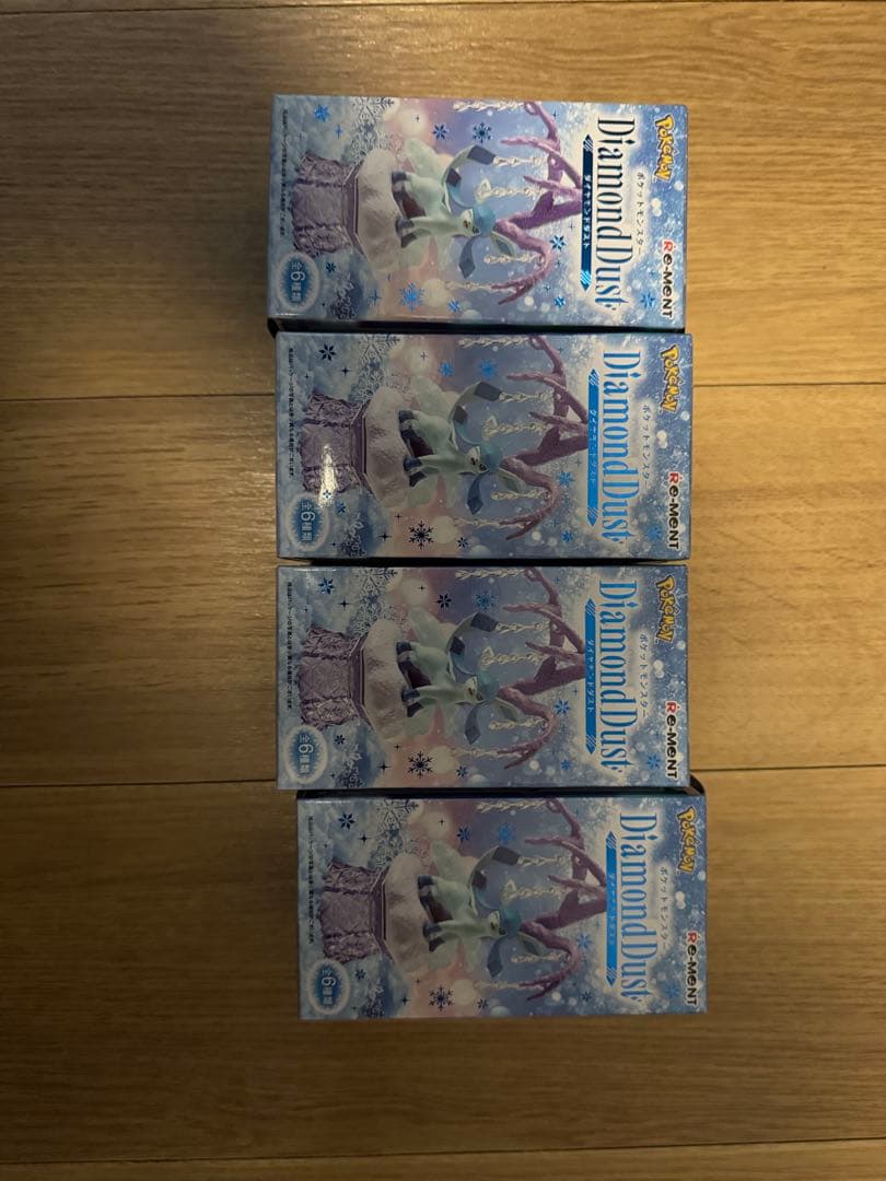 ポケモン Diamond Dust フィギュア 4個セット