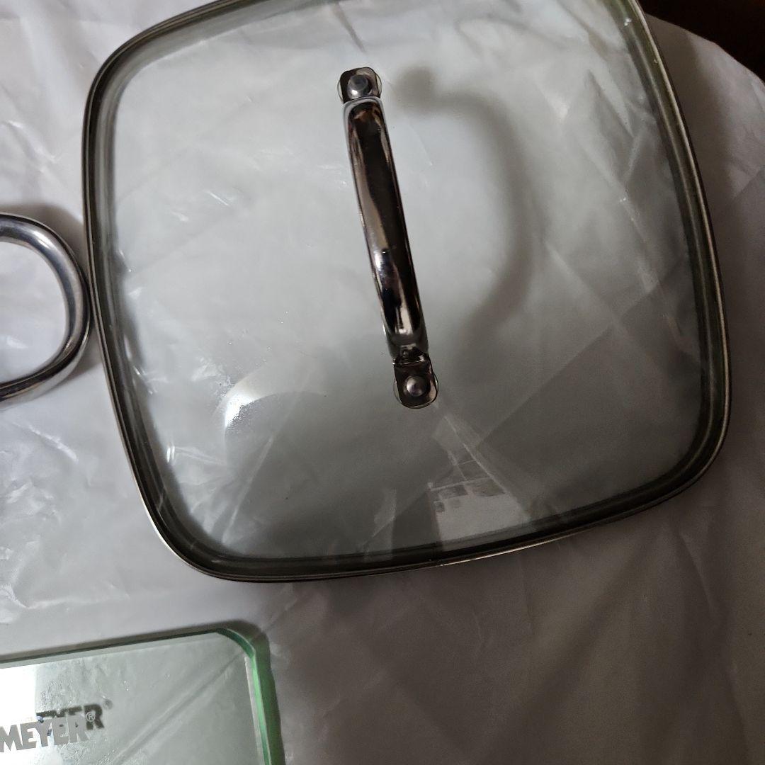 MEYER ステンレススチール グリルパン 25cm