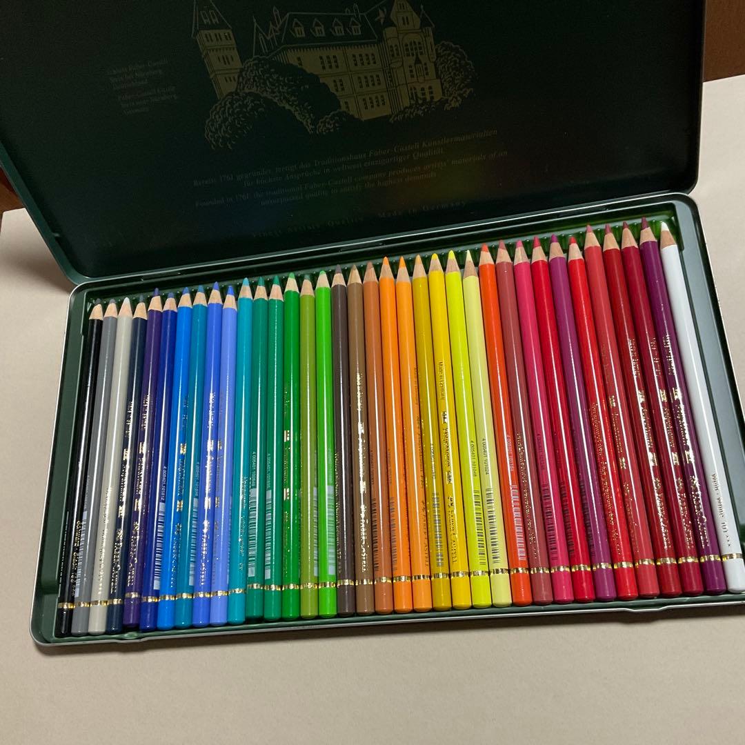 ファーバーカステル ポリクロモス 色鉛筆セット 36色　中古