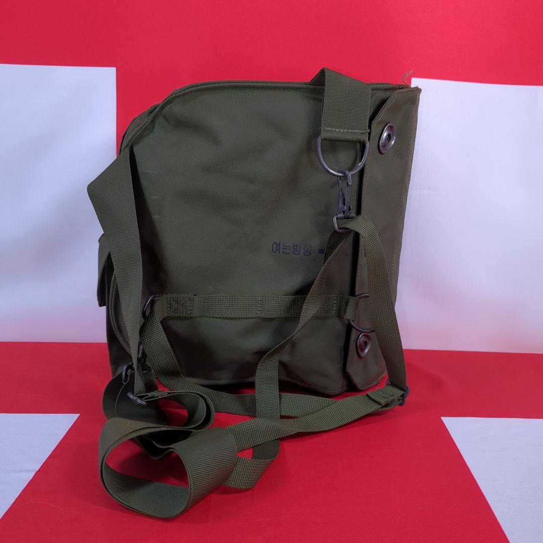 韓国軍官給品K1ガスマスク＆バッグ付き（実物新品）+3500円K1フィルター付