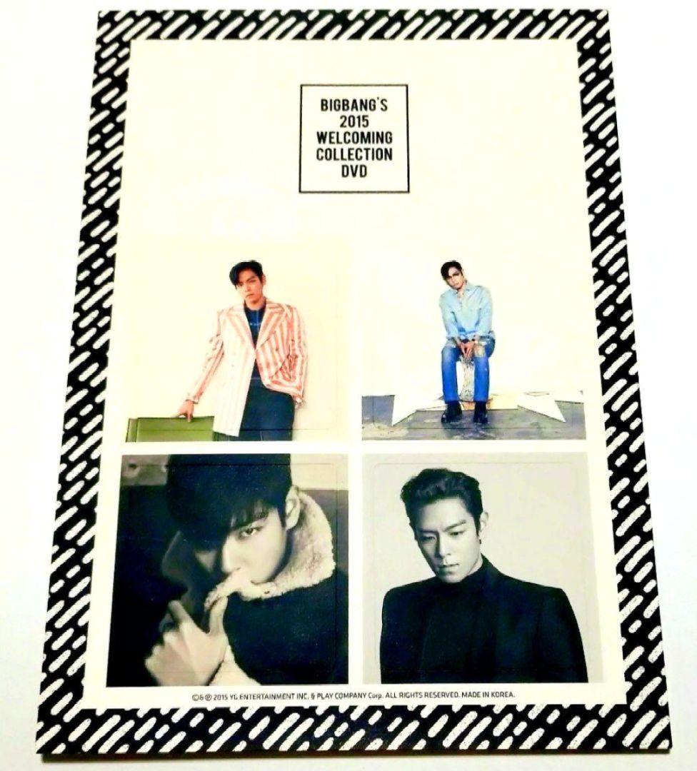 BIGBANG TOP welcoming 2015 ポラロイド クリアファイル
