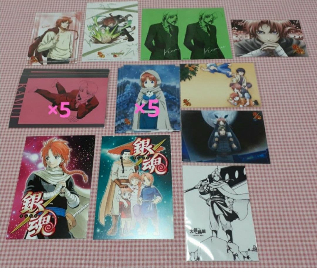 銀魂 神威 ブロマイド ポスカ クリアファイル コースター 78点 まとめ売り