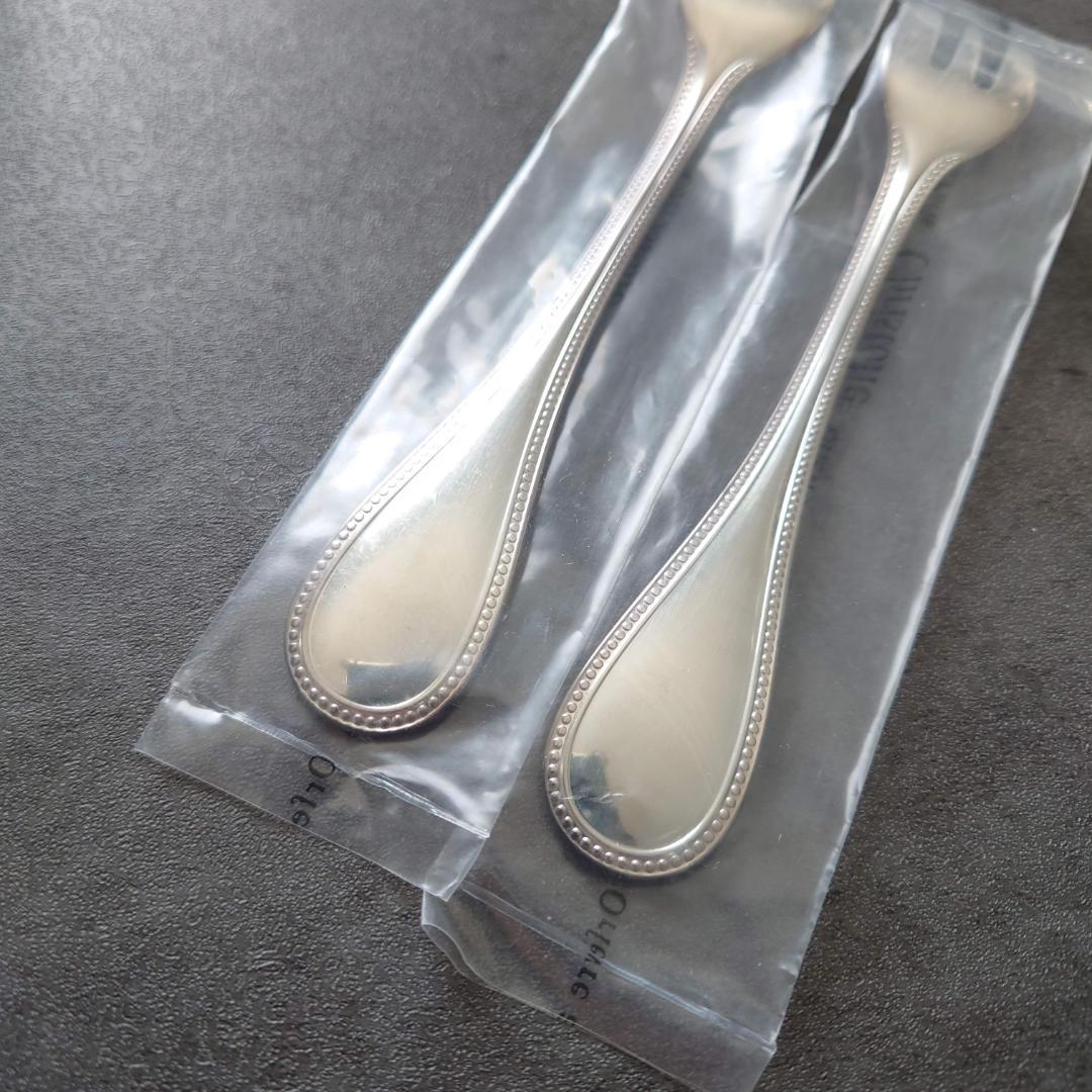 クリストフル パール ケーキフォーク 未開封 2点