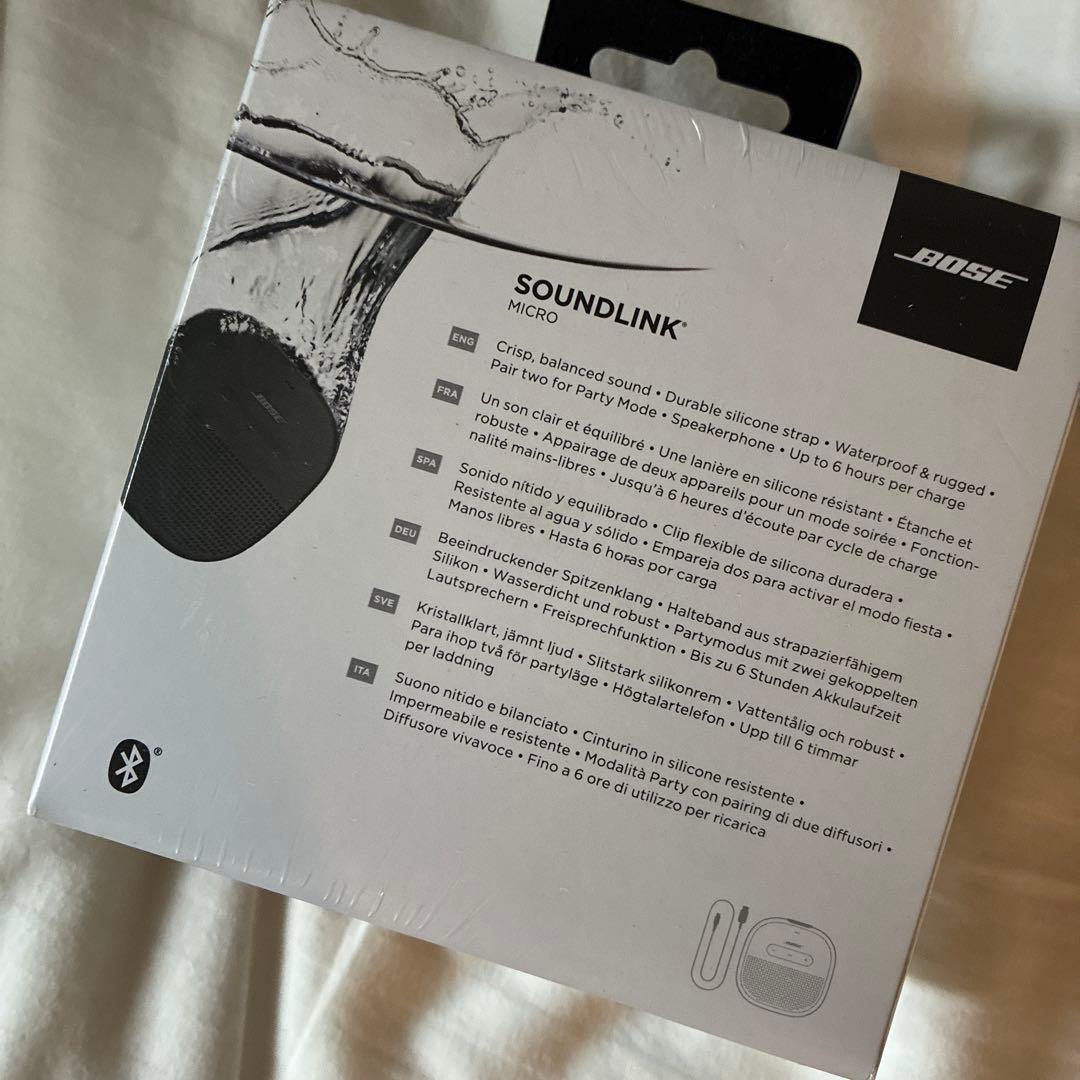 新品未開封Bose soundlink micro