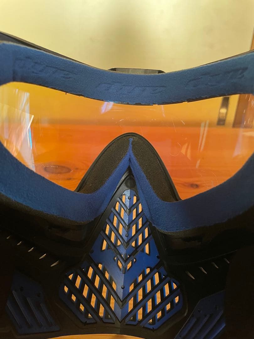 Dye i5 ゴーグル　ペイントボール　ブルー&クリアレンズ　サバゲー　袋付き