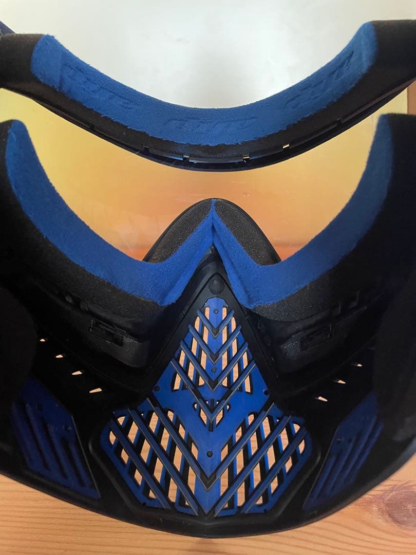 Dye i5 ゴーグル　ペイントボール　ブルー&クリアレンズ　サバゲー　袋付き