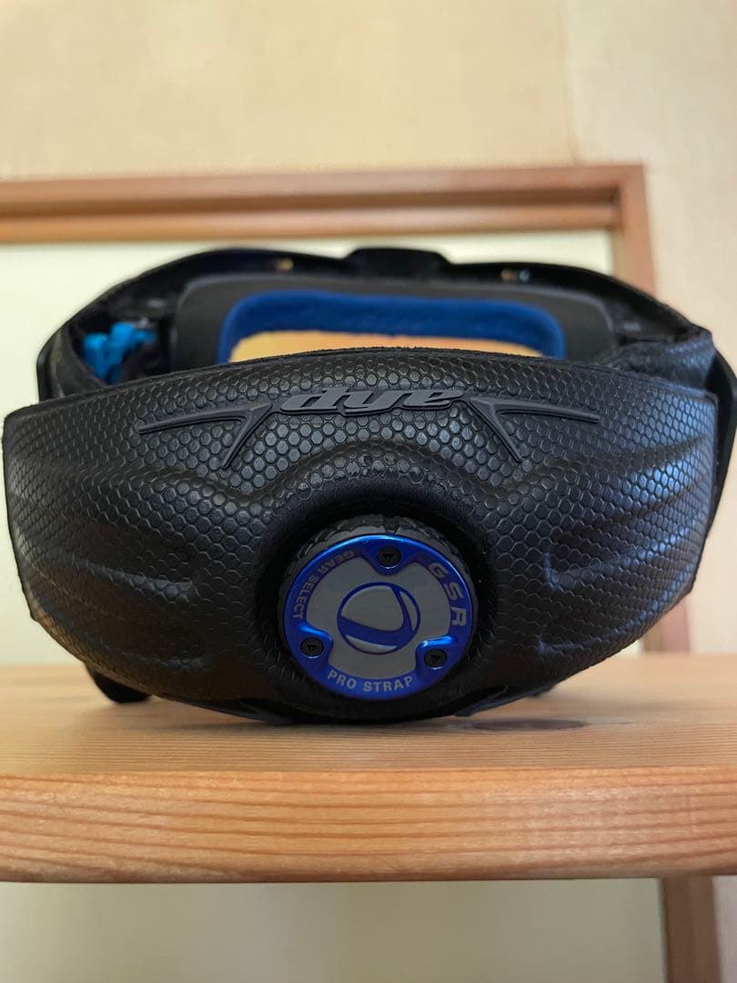 Dye i5 ゴーグル　ペイントボール　ブルー&クリアレンズ　サバゲー　袋付き