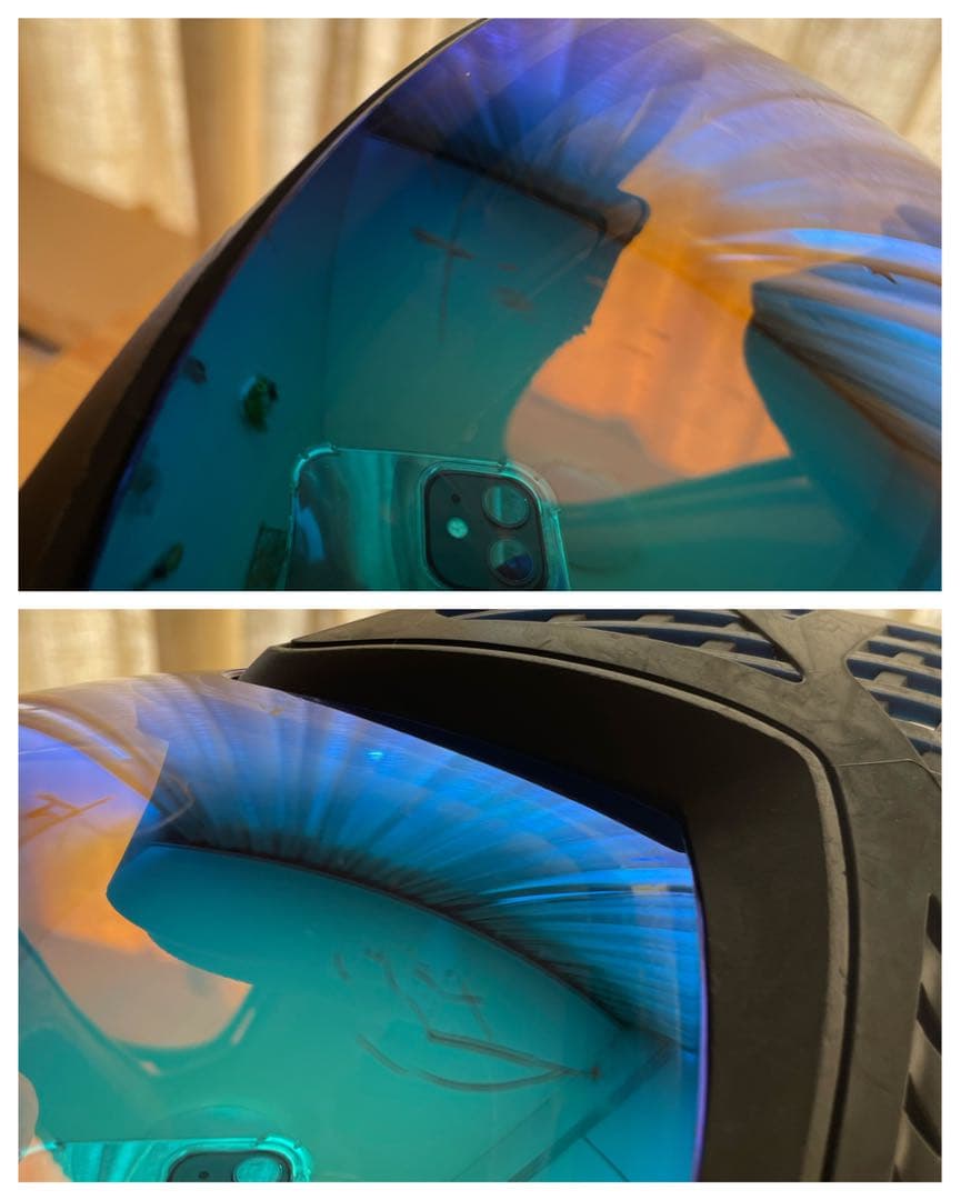 Dye i5 ゴーグル　ペイントボール　ブルー&クリアレンズ　サバゲー　袋付き