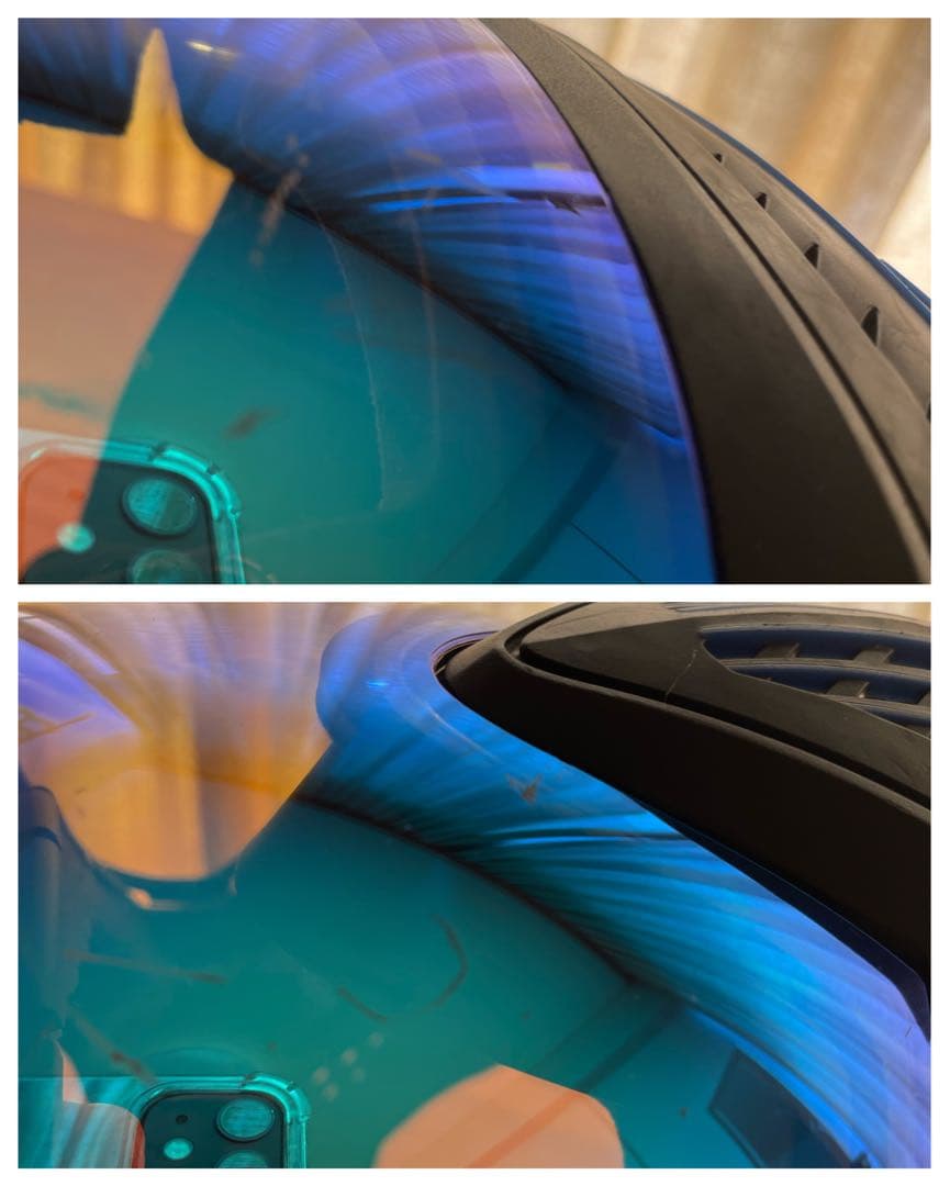 Dye i5 ゴーグル　ペイントボール　ブルー&クリアレンズ　サバゲー　袋付き