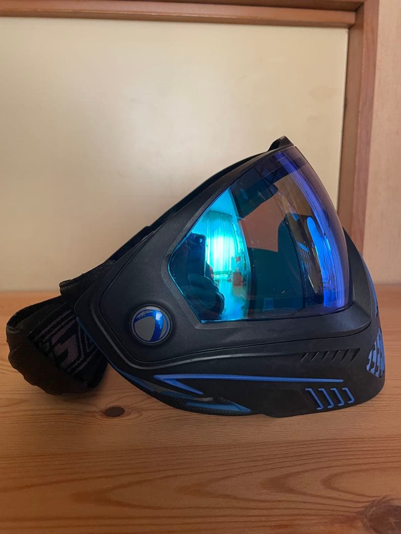 Dye i5 ゴーグル　ペイントボール　ブルー&クリアレンズ　サバゲー　袋付き