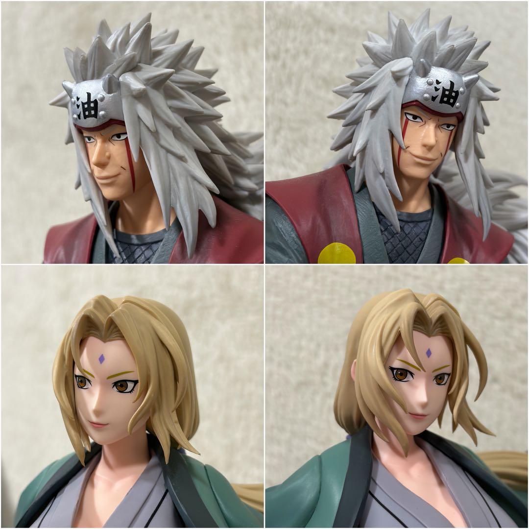 NARUTO ナルト 一番くじ 伝説の三忍 自来也 綱手 フィギュア 2体セット