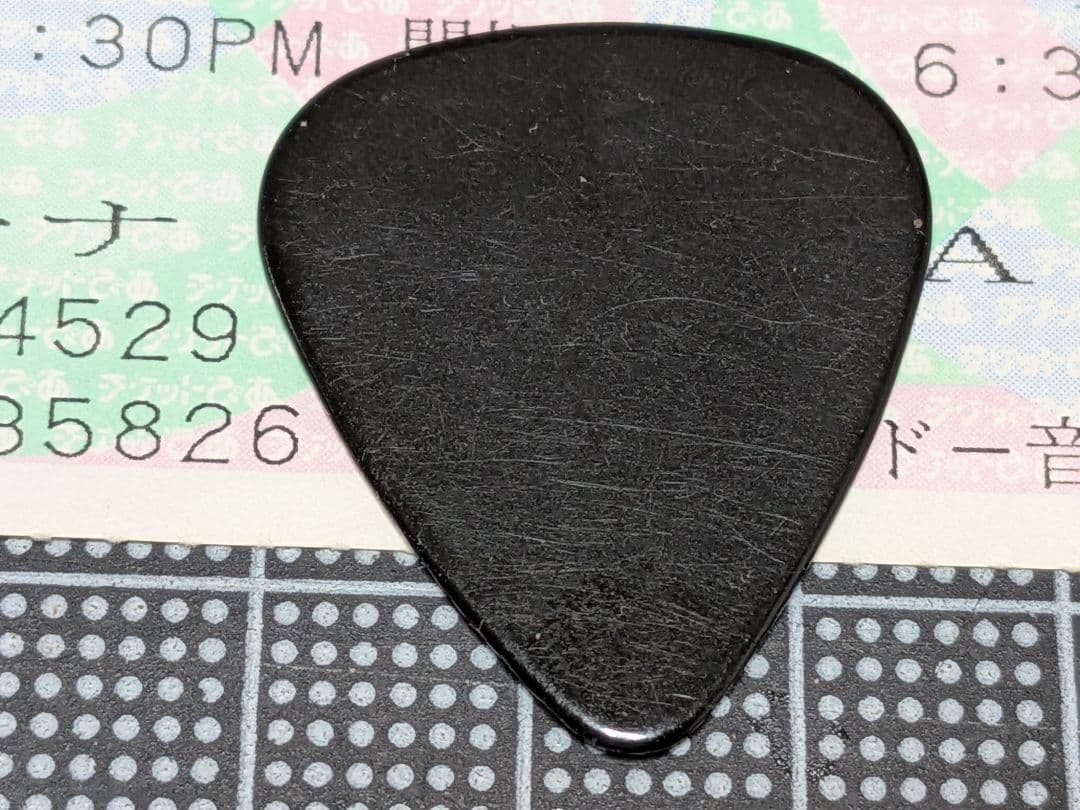 1992年来日公演　アイアン・メイデン ヤニック・カーズ ギターピック