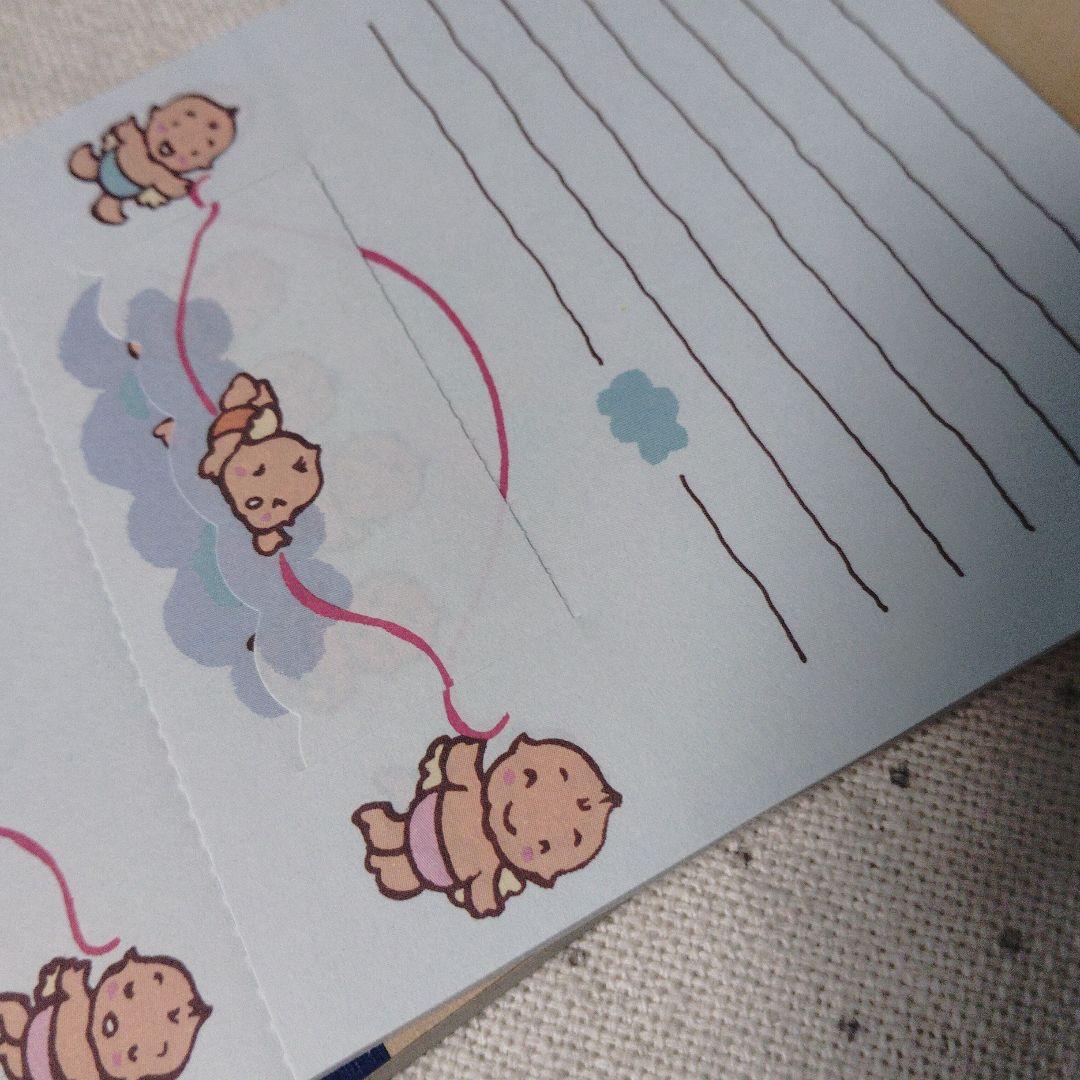 Blind Message　ベビー　ベイビー　レトロ　　メモ　天使　赤ちゃん