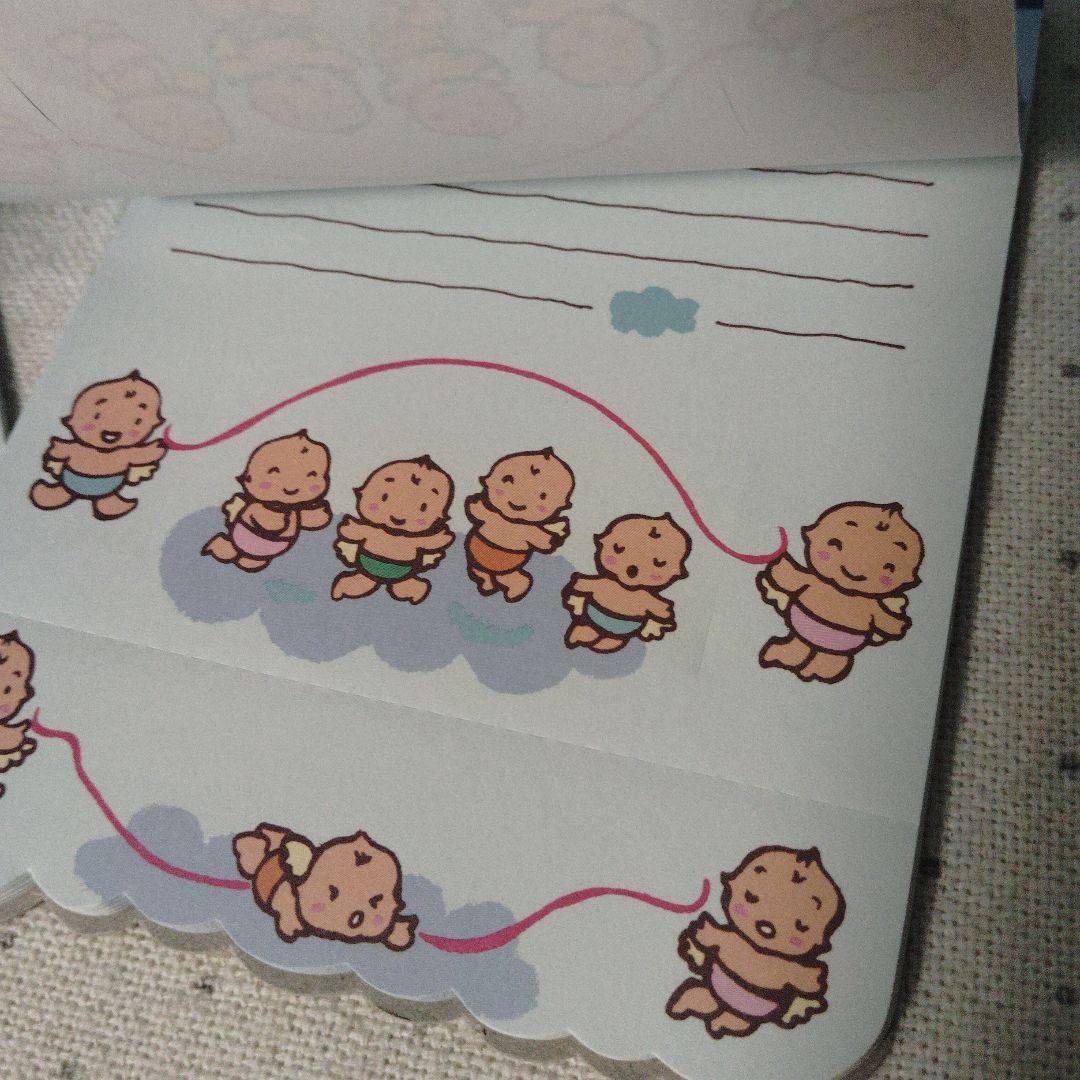 Blind Message　ベビー　ベイビー　レトロ　　メモ　天使　赤ちゃん