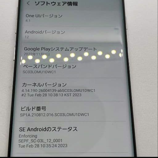 【美品】SAMSUNG Galaxy S10 ドコモ SIMフリー