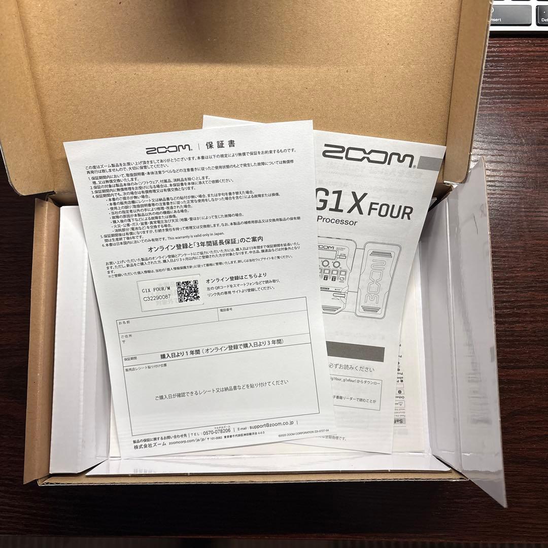 ZOOM G1X FOUR ギターエフェクター
