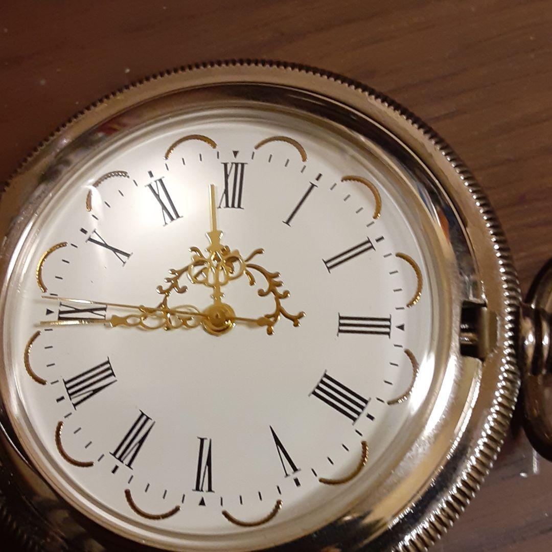 懐中時計アンティークゴールド