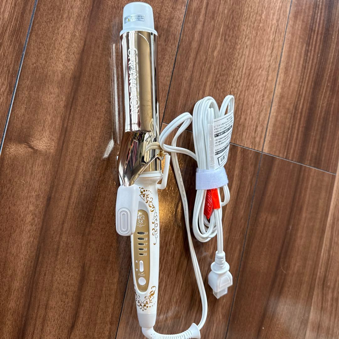 クレイツイオン ヘアアイロン グレイスカール 38mm