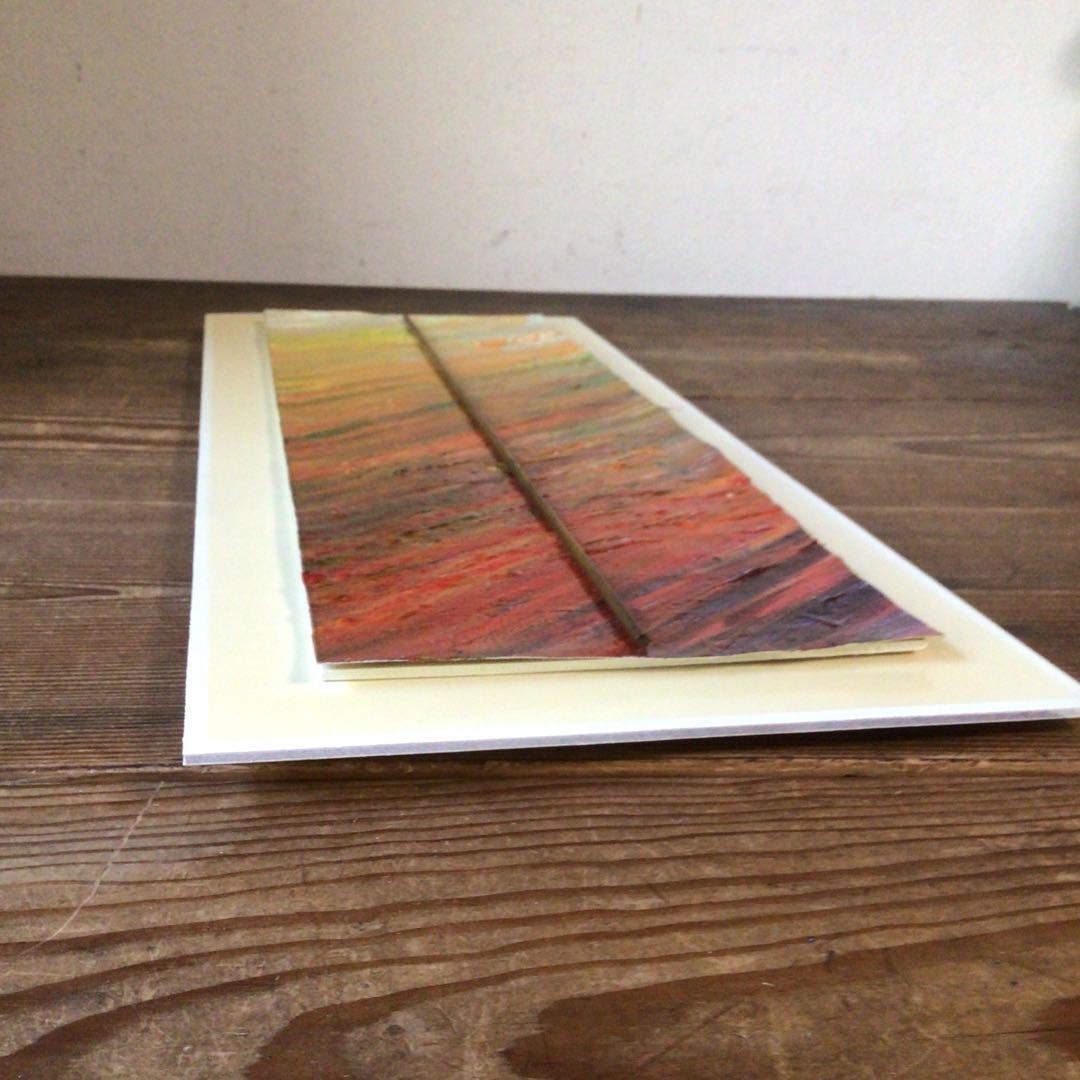 No3827額装　作者不詳　抽象画　サイン有　絵画　美術　アート　芸術　送料無料