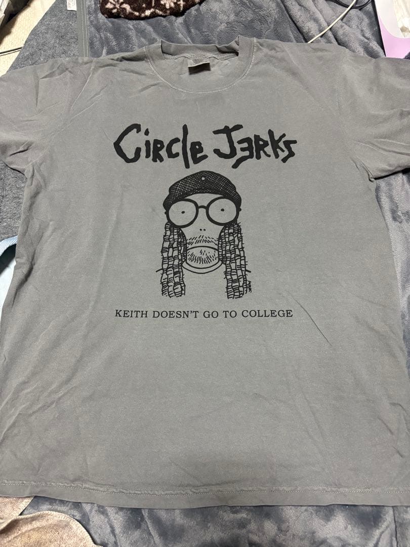 DESCENDENTS Circle Jerks 2024ツアーTシャツ　L