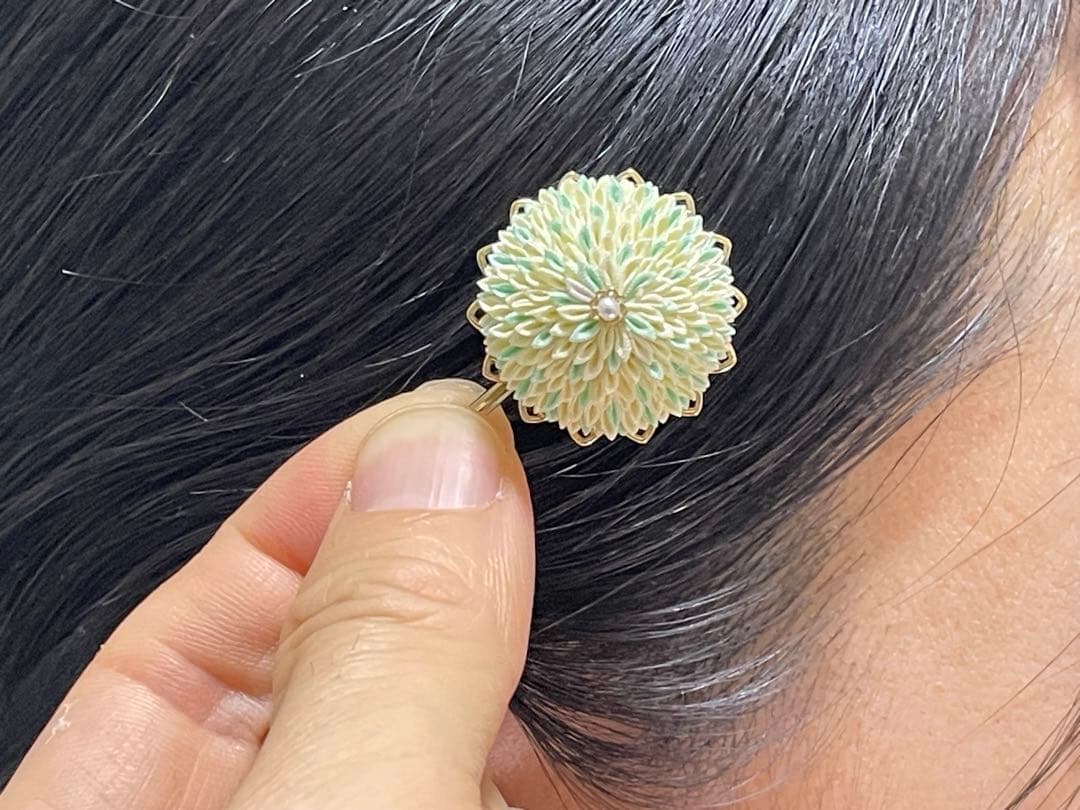 半くす剣つまみのポニーフック