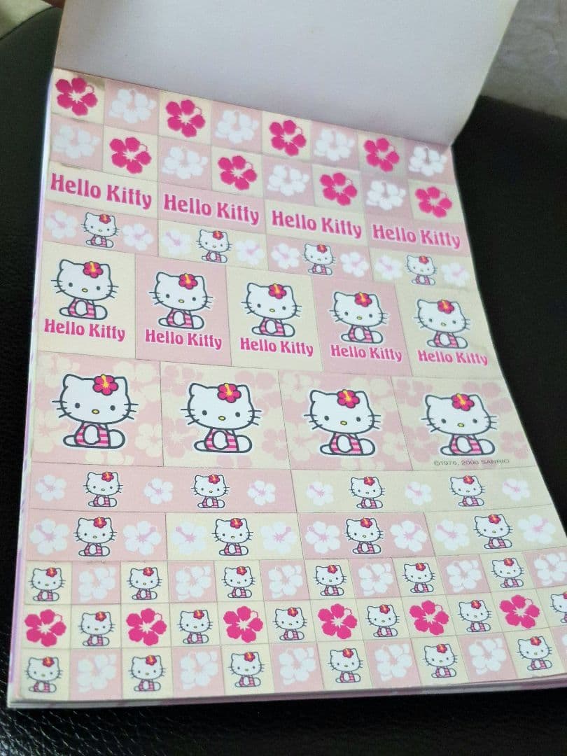 平成 ハローキティ 当時物 ハイビスカス レターパット