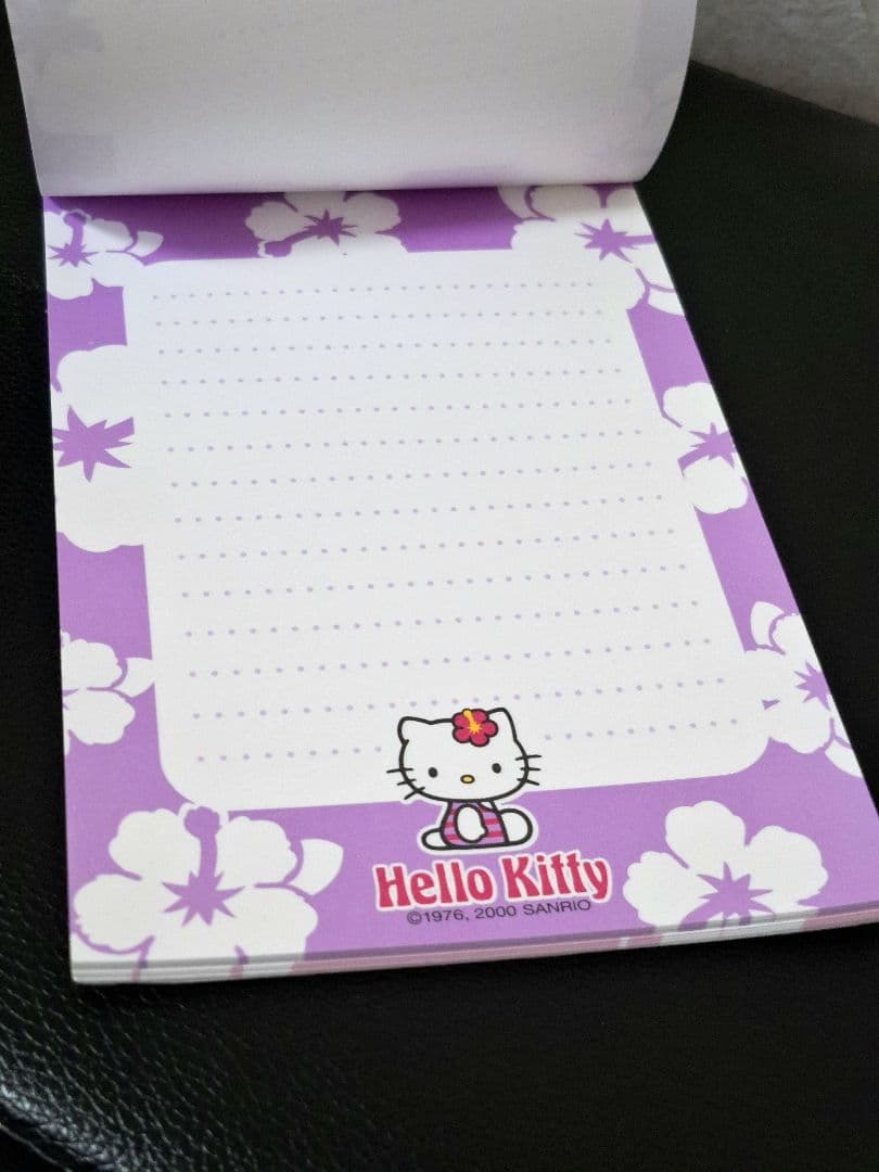 平成 ハローキティ 当時物 ハイビスカス レターパット