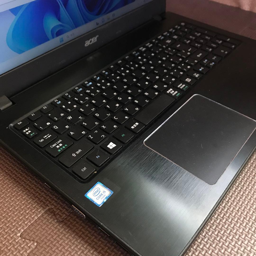 日本Acer スリムノート Core i5 大容量ストレージSSD+HDD