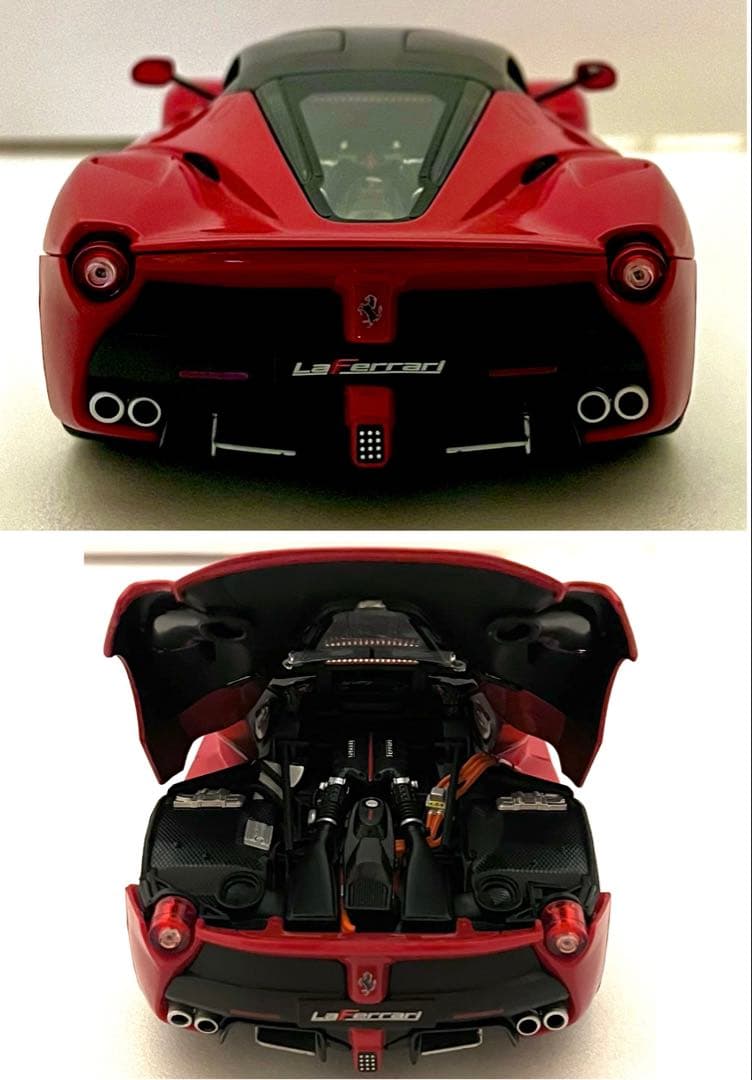 ブラーゴ1/18ラ・フェラーリ（レッド）「フェラーリシグネイチャーシリーズ」