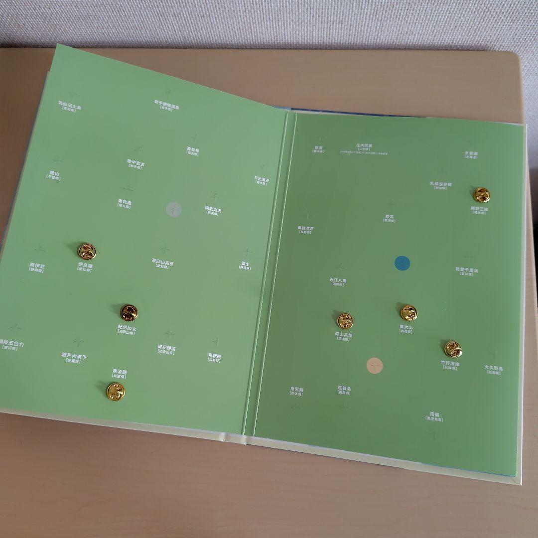 ●　旅する絵本 Shinichi Katoh　ピンバッジ　7点付き