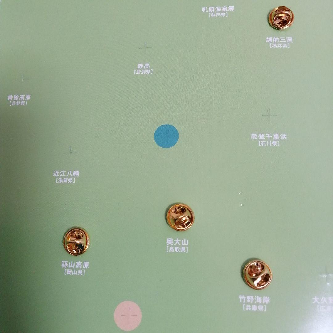 ●　旅する絵本 Shinichi Katoh　ピンバッジ　7点付き