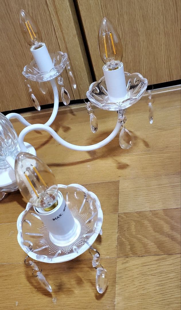 IKEA　 照明器具　 シャンデリア型 　LED電球付き　5灯　天井照明　家電