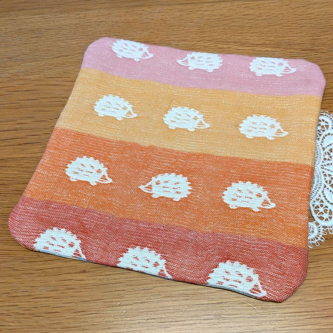 ふわふわガーゼハンカチ⭐️ユキエモン☆ドレスメーカー　ブルー