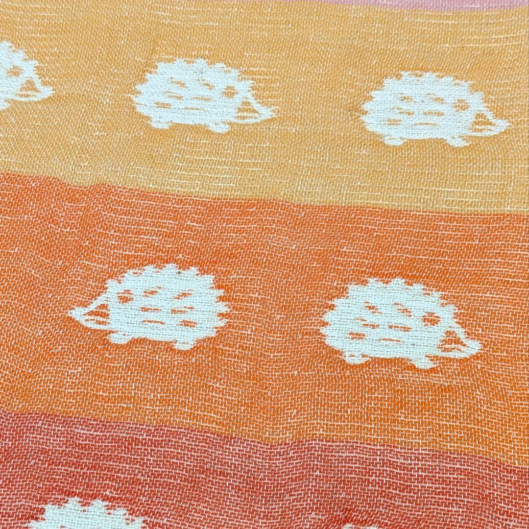 ふわふわガーゼハンカチ⭐️ユキエモン☆ドレスメーカー　ブルー