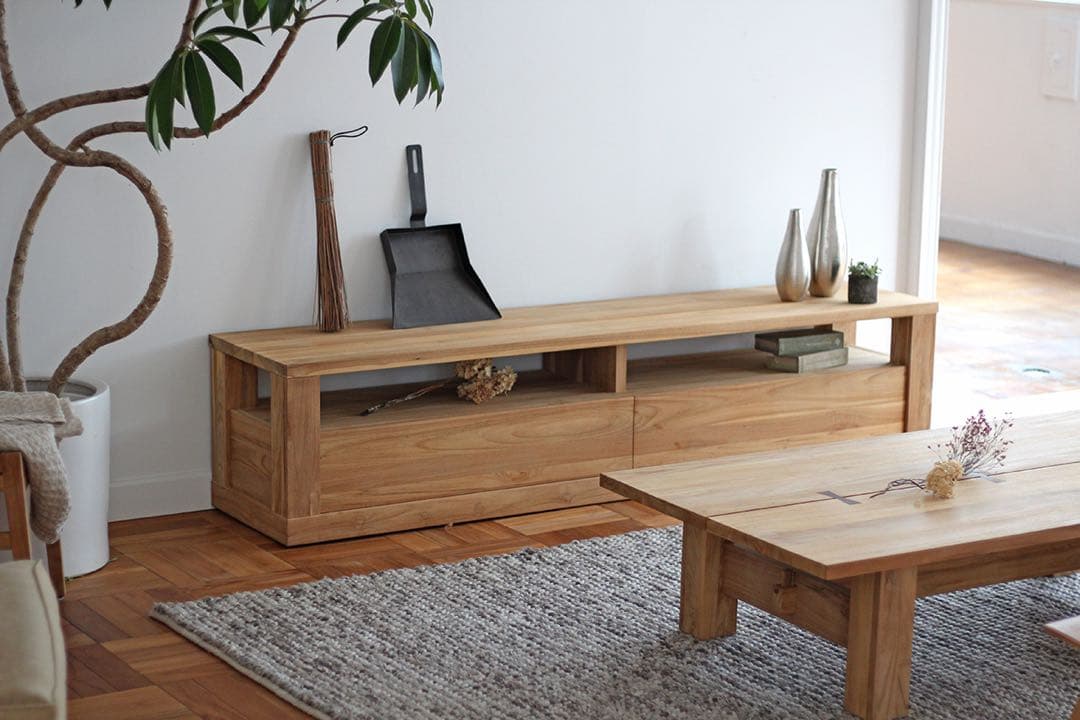 NOWHERE LIKE  タスカー ローボード チーク材 テレビボード