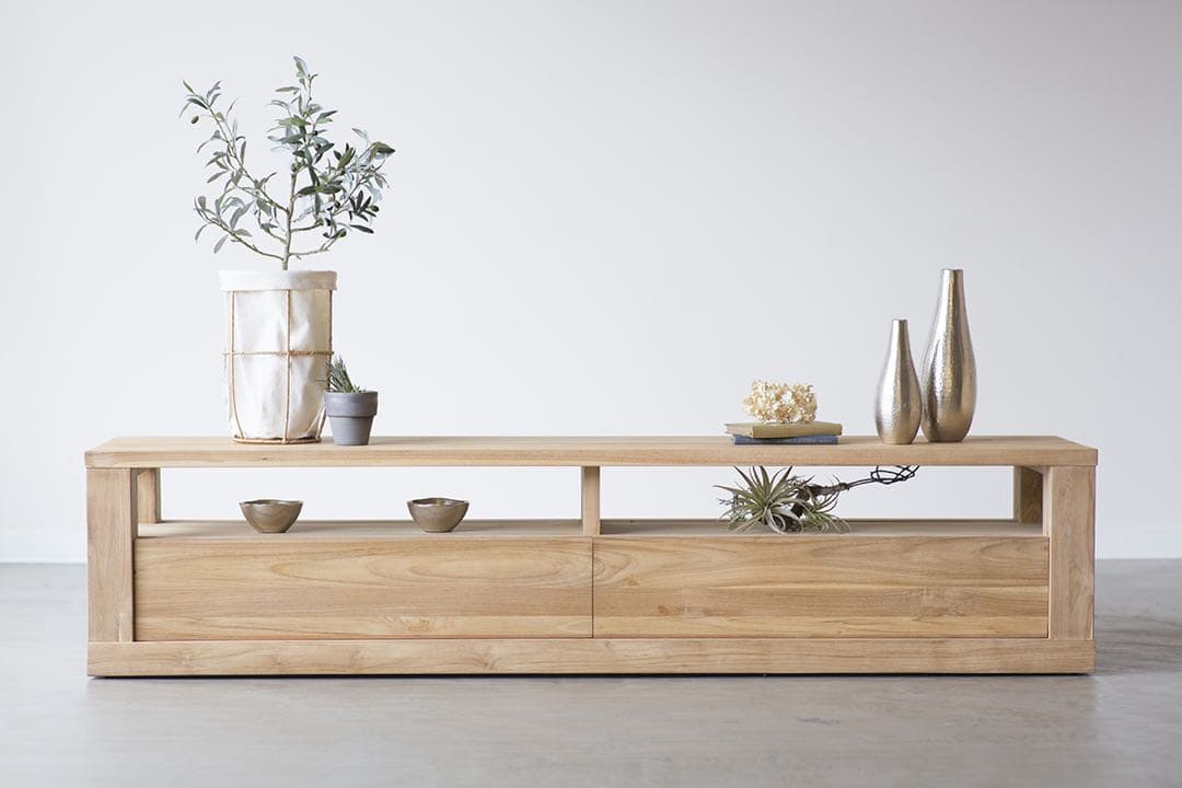 NOWHERE LIKE  タスカー ローボード チーク材 テレビボード