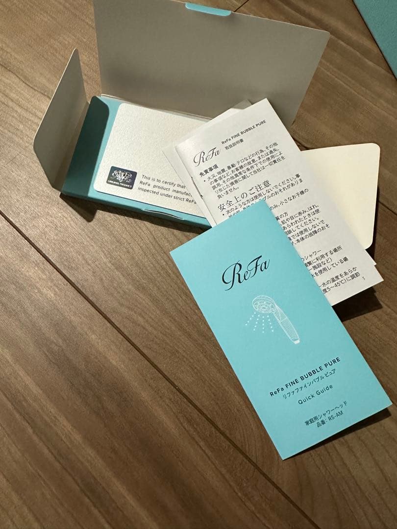 新品　リファ　シャワーヘッドReFaFINEBUBBLEPURE