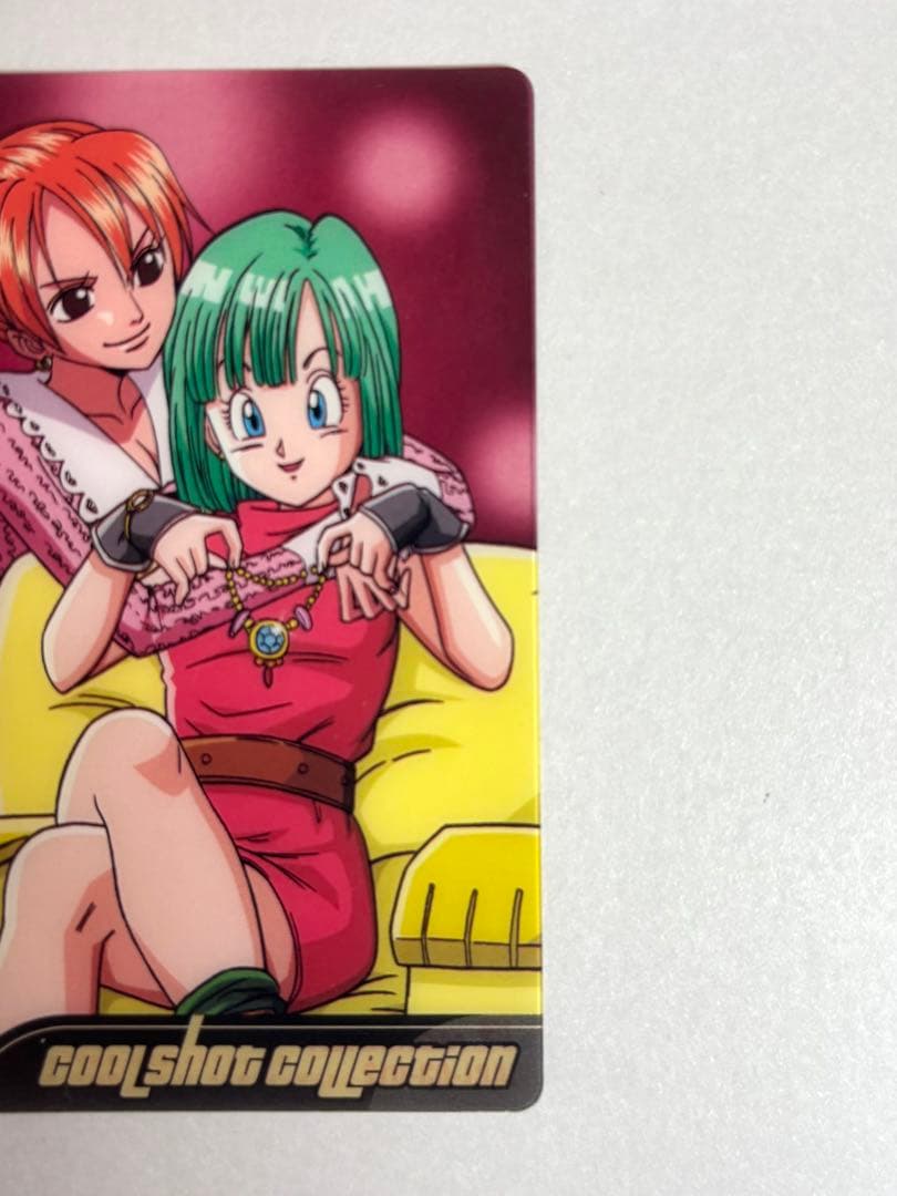 ジャンプ　40周年　ドラゴンボール　ワンピース　ウエハース　カード　ナミ　ブルマ