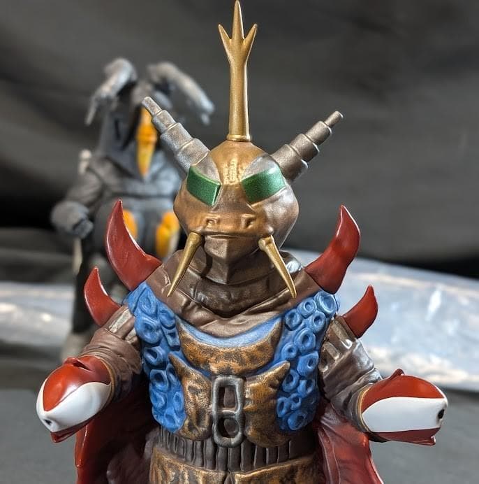 バット星人＆ゼットン２代目（エクスプラス）ウルトラ怪獣5000ソフビ２体セット