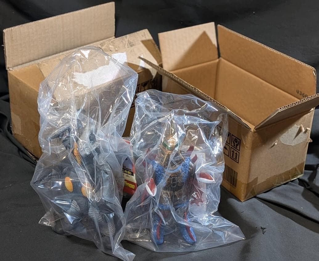 バット星人＆ゼットン２代目（エクスプラス）ウルトラ怪獣5000ソフビ２体セット