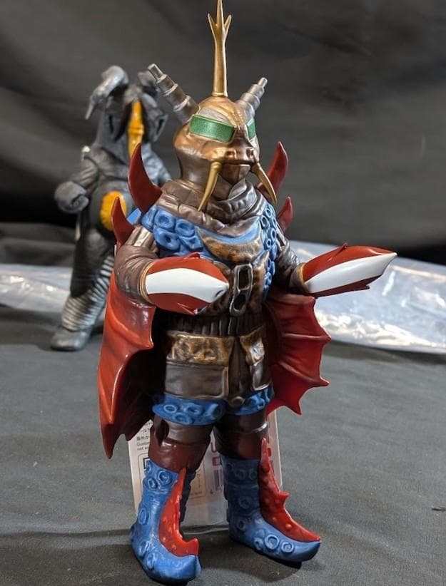 バット星人＆ゼットン２代目（エクスプラス）ウルトラ怪獣5000ソフビ２体セット