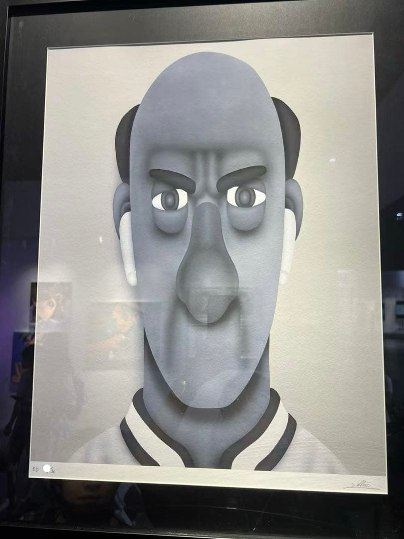 NKSIN 版画 3点1881 My Dali 3 My Cezanne 2