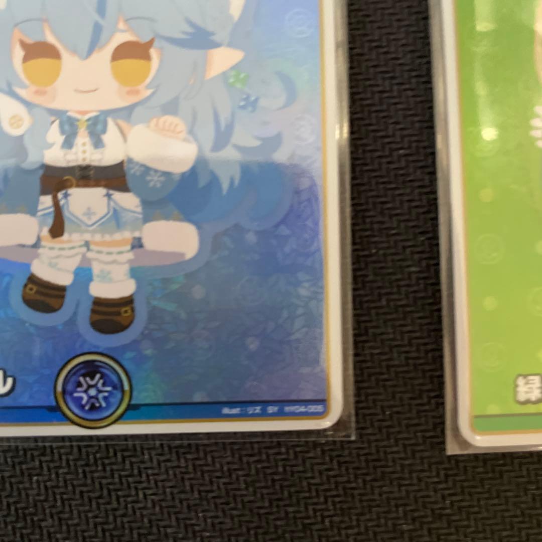 新品 ホロライブ エキスポ2022 カードスタンド4個&エール2種　ホロカ