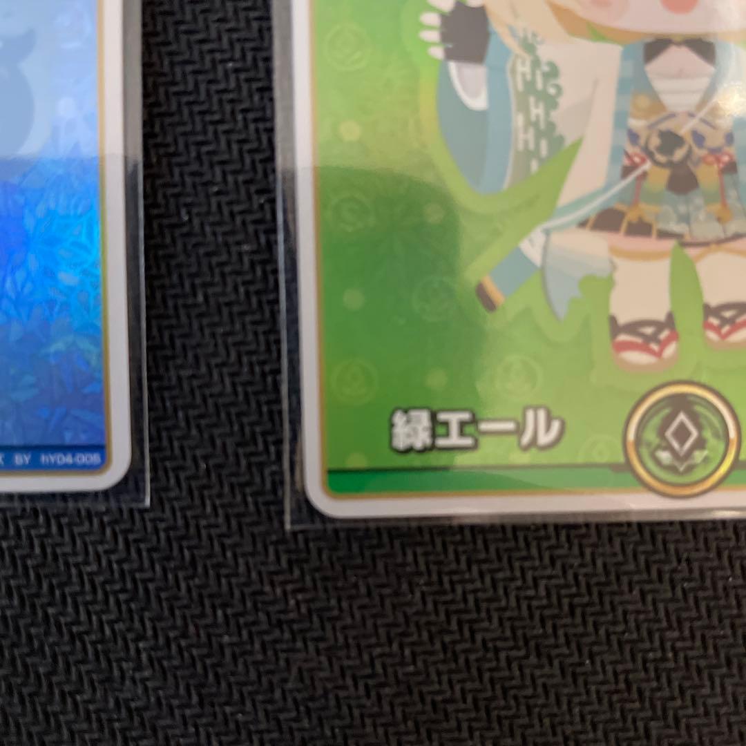 新品 ホロライブ エキスポ2022 カードスタンド4個&エール2種　ホロカ