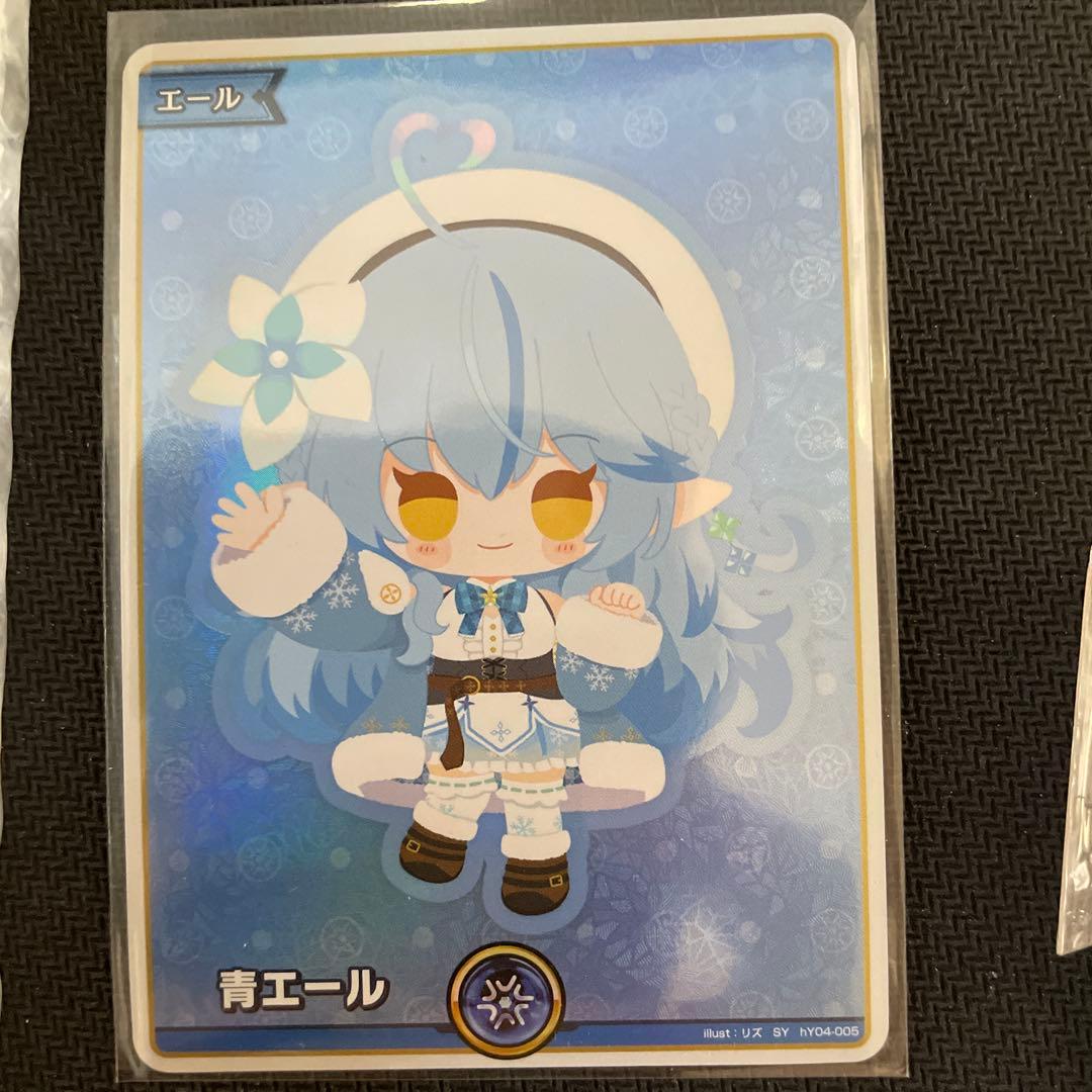 新品 ホロライブ エキスポ2022 カードスタンド4個&エール2種　ホロカ