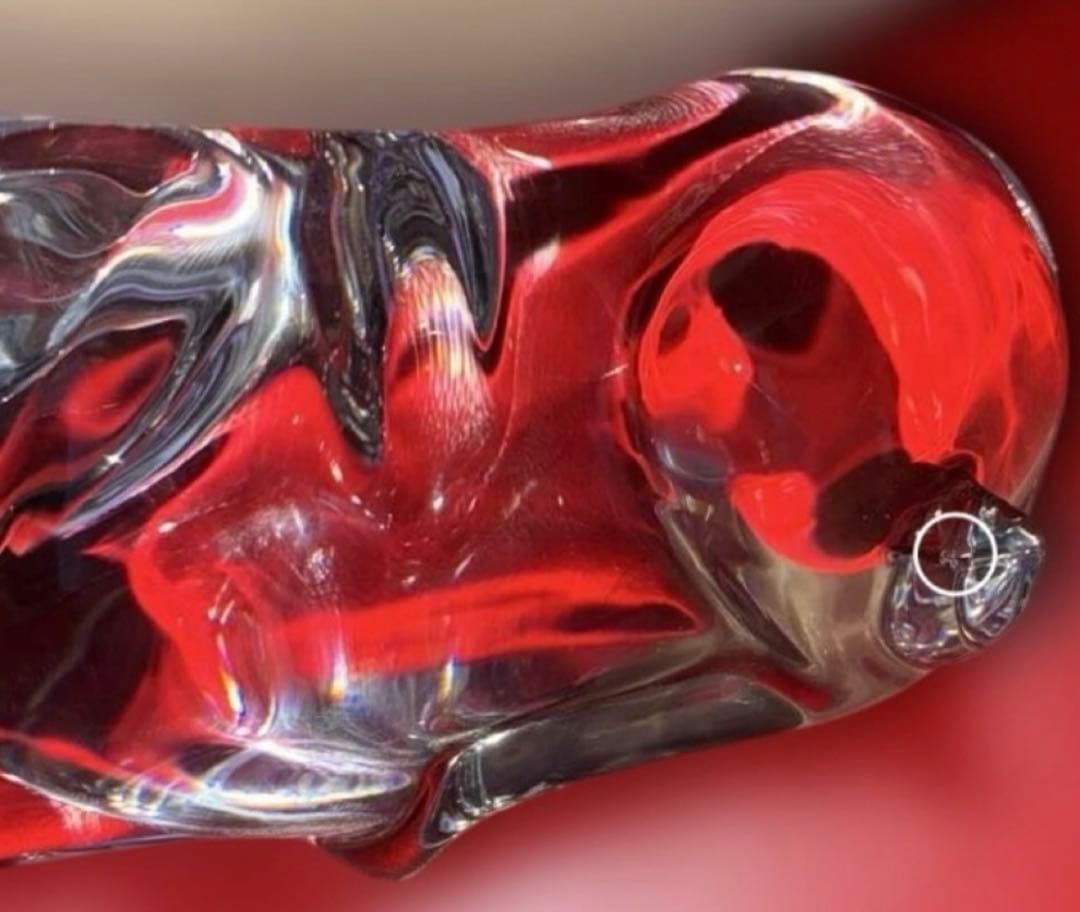 バカラ タンガニーカ　キリン　オブジェ　フィギュア　フィギュリン